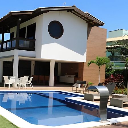 Casa Cerqueira 4 Suites Guarajuba Cond. Frente Mar Camassari Exterior foto